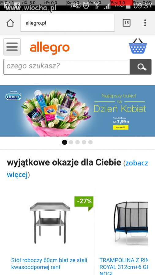 Prezent na dzien kobiet