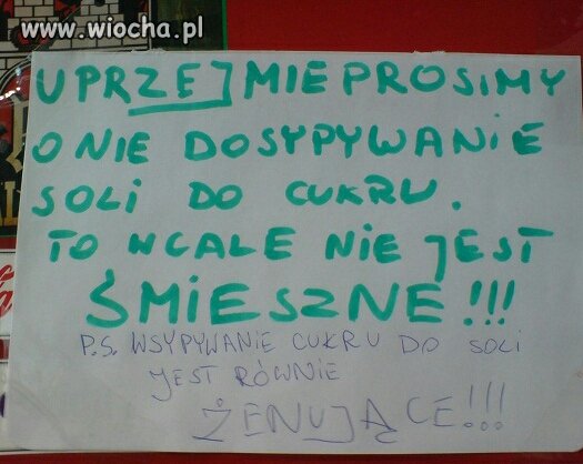 Tymczasem w barze mlecznym