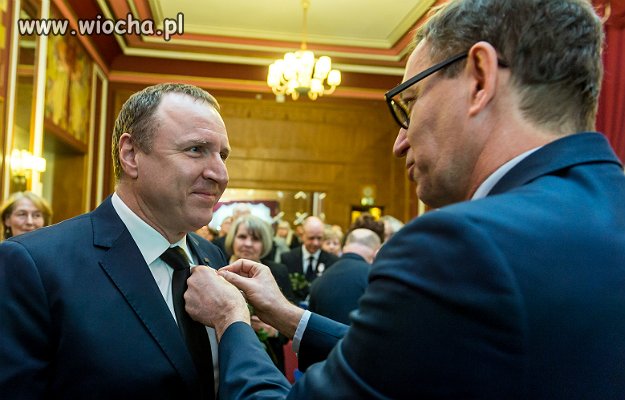 Kurski odznaczony Krzyżem Wolności i Solidarności