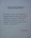 Ogłoszenie
