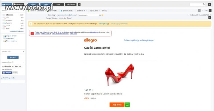 Allegro szaleje z ofertami dla "panów"