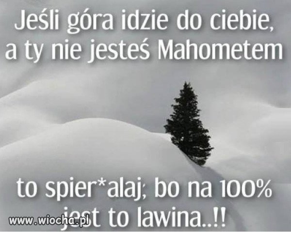 Tak na zakończenie zimy.