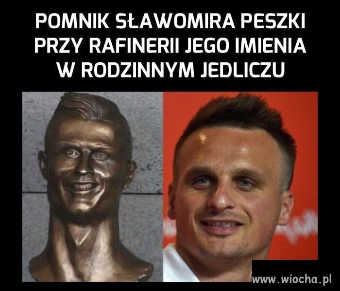 Doceniony piłkarz.