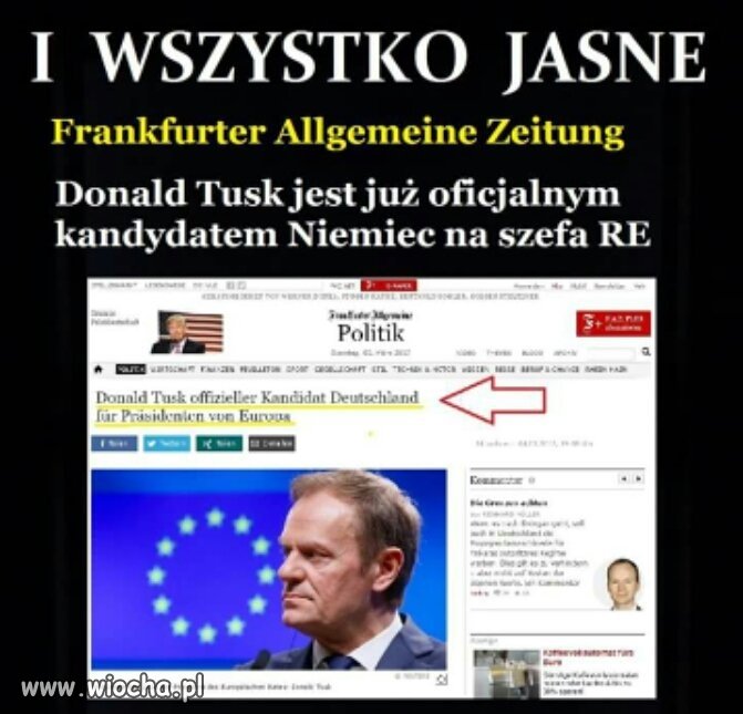 Oficjalny kandydat Niemiec 