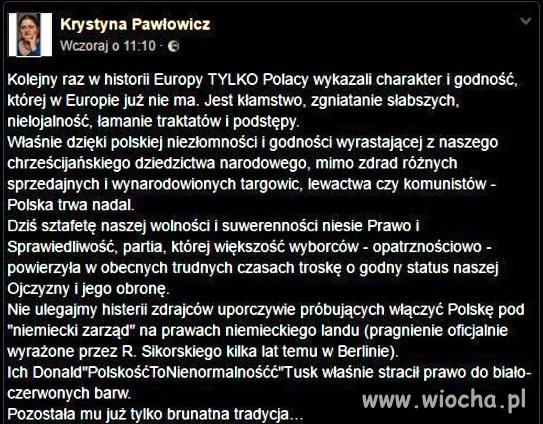 Takie tam przemyślenia pani "profesor"