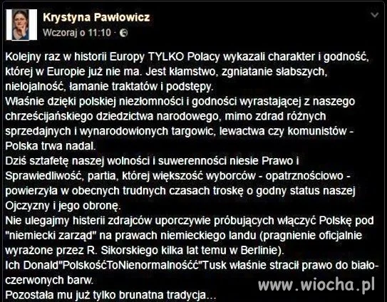 Takie tam przemyślenia pani "profesor"