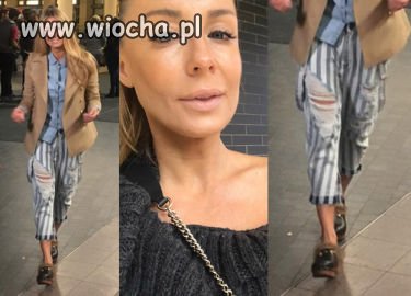 Rozenek w obozowej modzie.