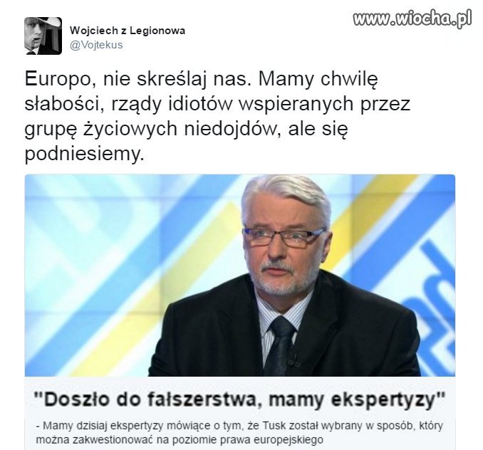 Europo nie skreślaj nas