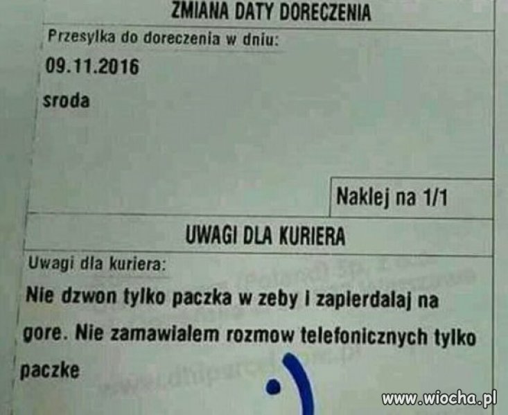 Krótko zwięźle i na temat.