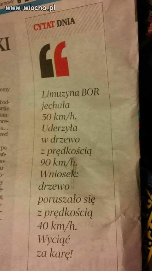 Kara za szybką jazdę