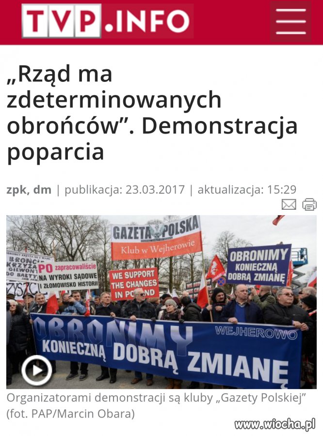 Polska młodzieży popiera Polski rząd 