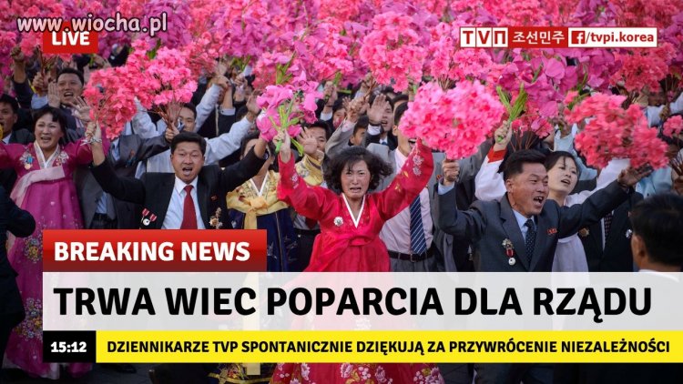 Z cyklu wiec poparcia dla partii i rządu 