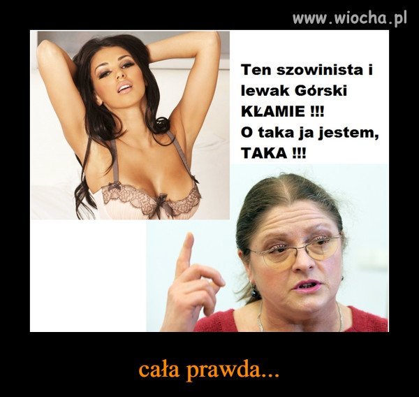 Oj Krycha, ty to masz wyobraźnię ... Ale czasem 