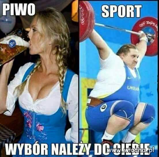 Ja biorę piwo!