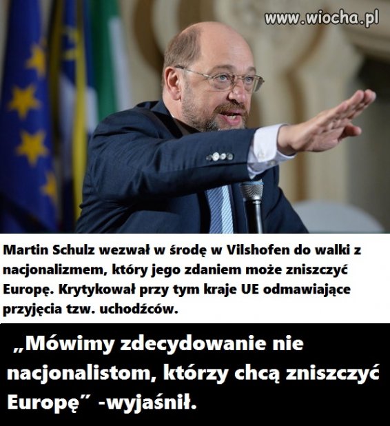 Na pewno to nacjonaliści chcą zniszczyć