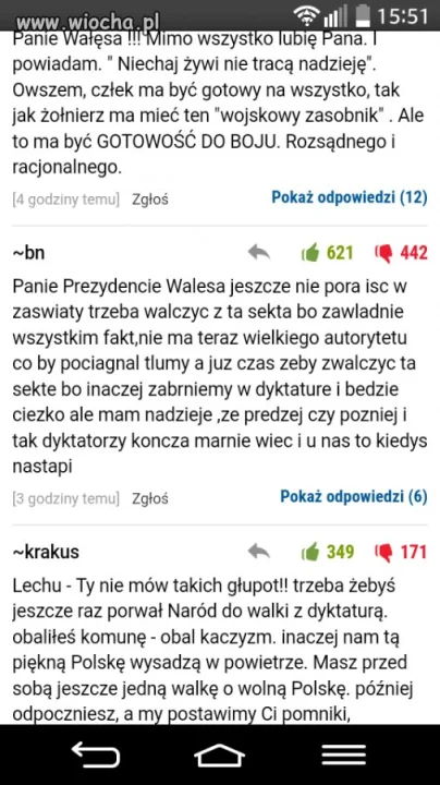 Takie tam komentarze na wp