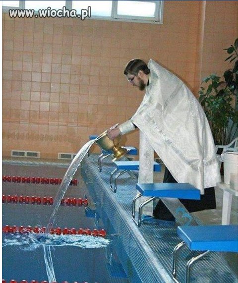 Hmmm jak by tak zamieniał te wodę