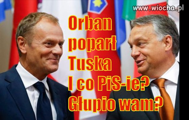 Największy 'sojusznik' Kaczyńskiego poparł Tuska