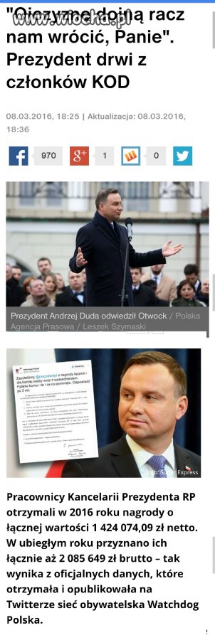 Co tam Panie w polityce?