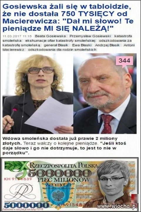 Pazerność poziom Gosiewska 