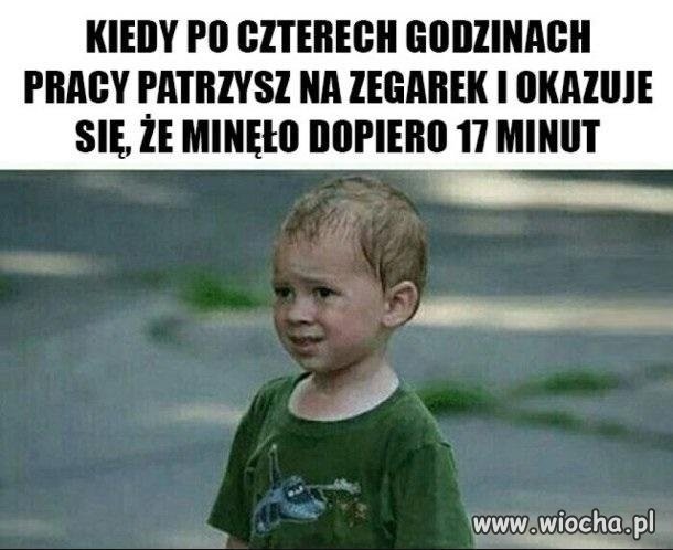 Czas w pracy. 