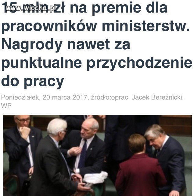 To już