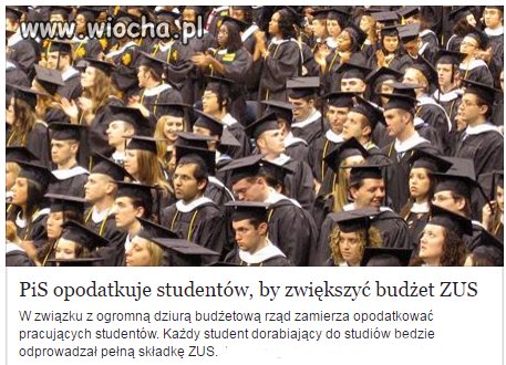 To tak w podziękowaniu za oddane głosy...