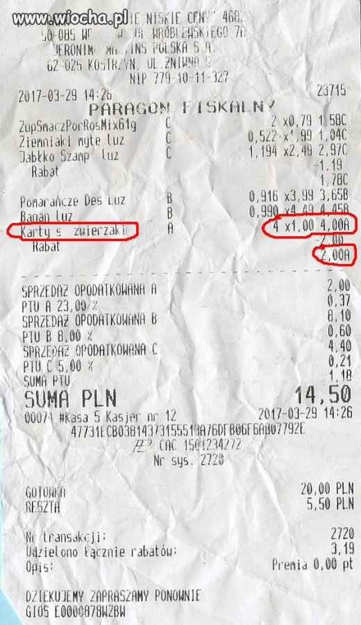 DARMOWE KARTY Z BIEDRONKI. BIEDRONKA WROCŁAW