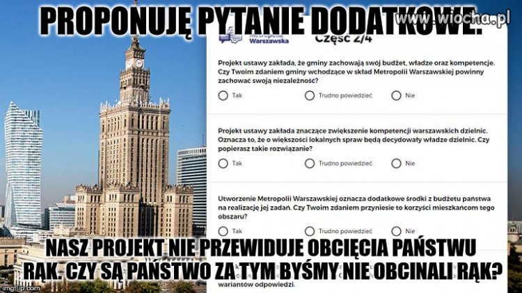 Konsultacje w sprawie metropolii