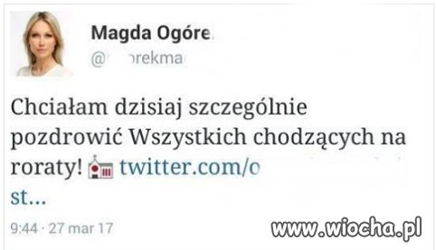 Ciekawe skąd Miller