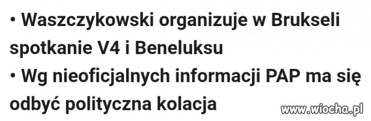 Waszczykowski nauczy dzikusów jeść widelcem