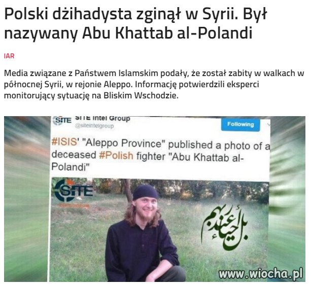 DOBRA WIADOMOŚĆ