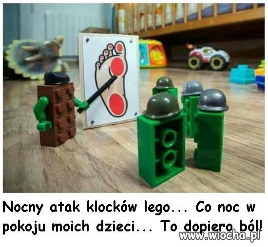 Nocny atak lego