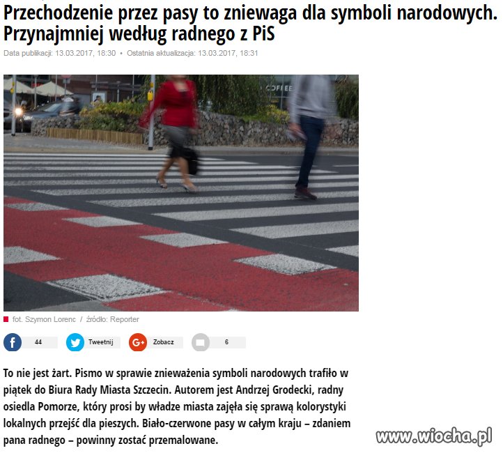 To nie jest żart. 