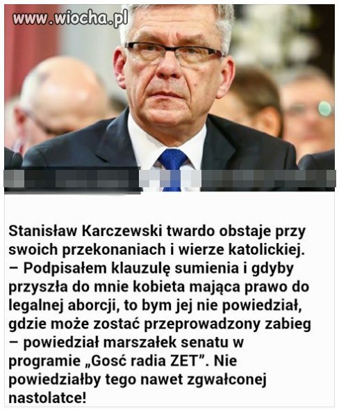 TAKI CZŁOWIEK NIE POWINIEN