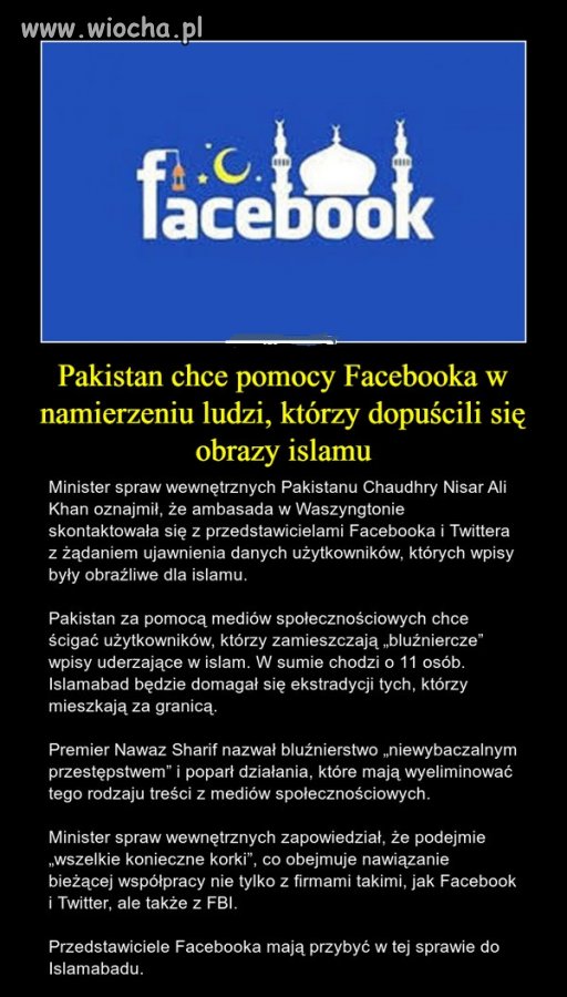 Islam jedyna religia,której nie można obrażać.