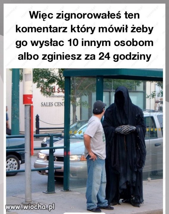 Ignorowanie komentarzy.