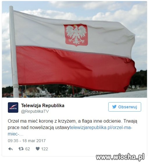 Wara wam od flagi i godła!!!