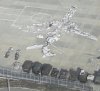 Tak wygląda tu154 po uderzeniu w miękką wodę 