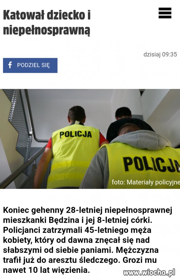 Takie mendy należy  eliminować, że społeczeństwa 
