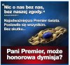 Proponuje niech zostanie premierem
