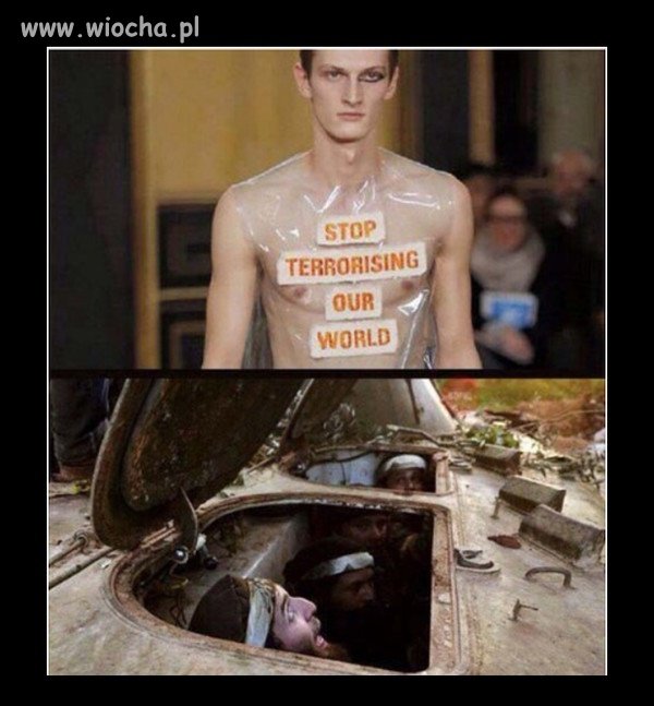 Można i tak "walczyć" z terroryzmem.