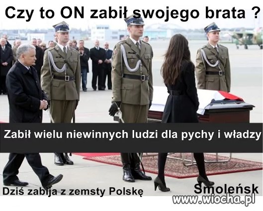 Normalny człowiek by obnosił się z żałobą przez 