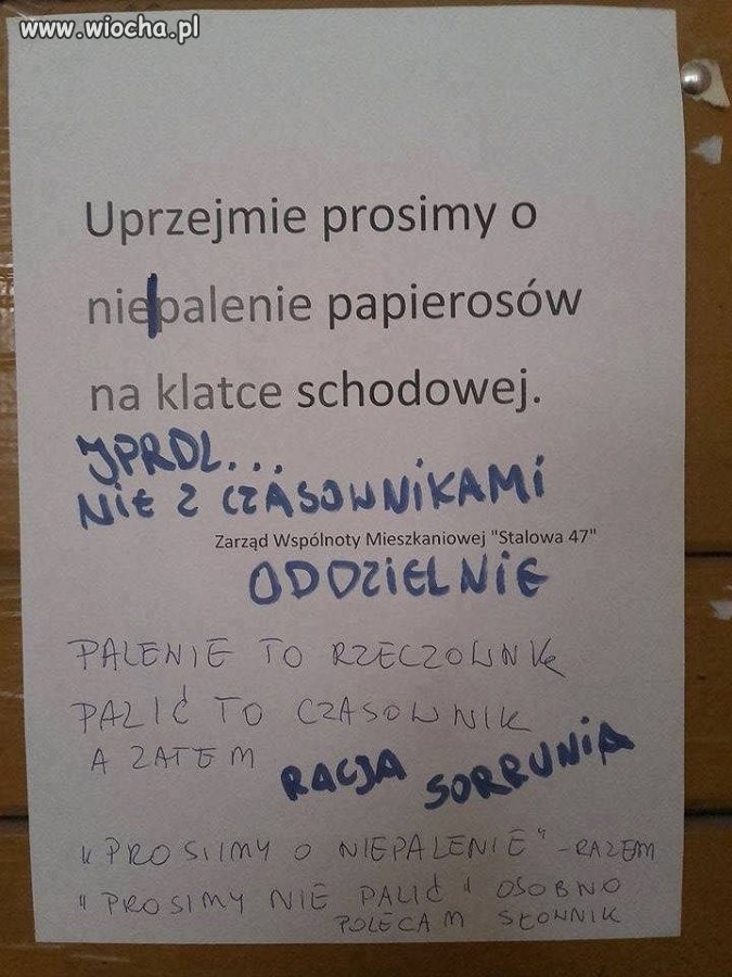 Niepalenie