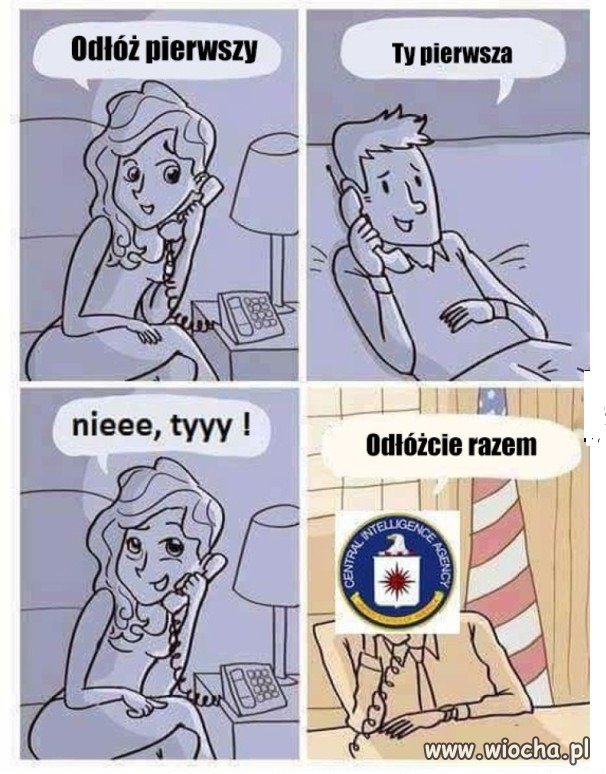 Nie wytrzymał.