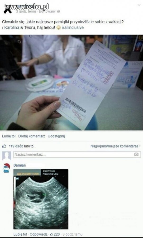 Pamiątka z wakacji