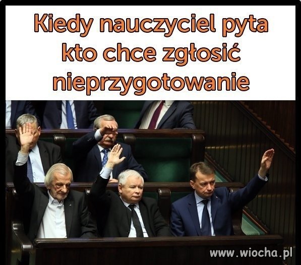 Jak to w szkole...?