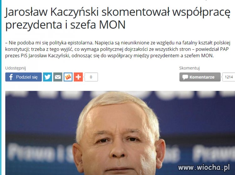 Konstytucyjna pozycja prezydenta wobec Sił Zbrojnych jest oczywista. 