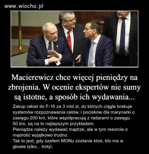No i te kropidła bojowe też kosztują ...