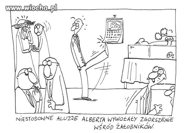 Niestosowne zachowanie na pogrzebie